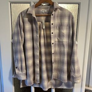 Brand new Madewell flannel